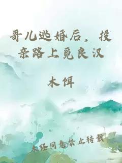 哥儿逃婚后，投亲路上觅良汉